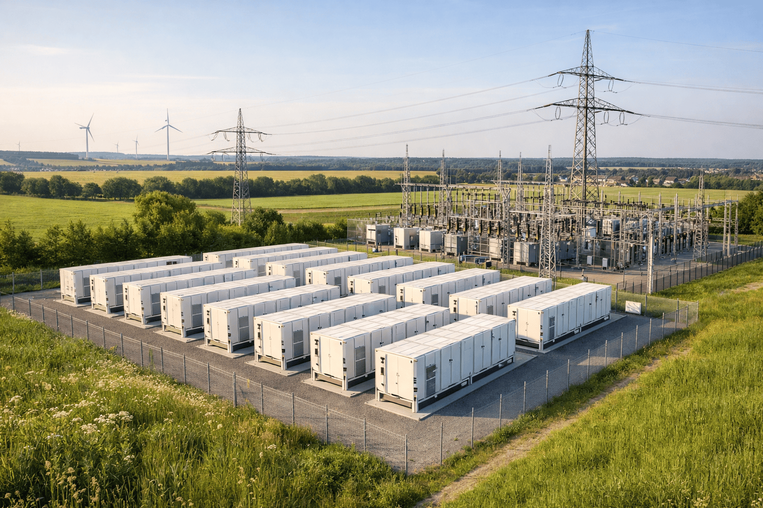 Flower acquires 63 MW BESS project in Germany